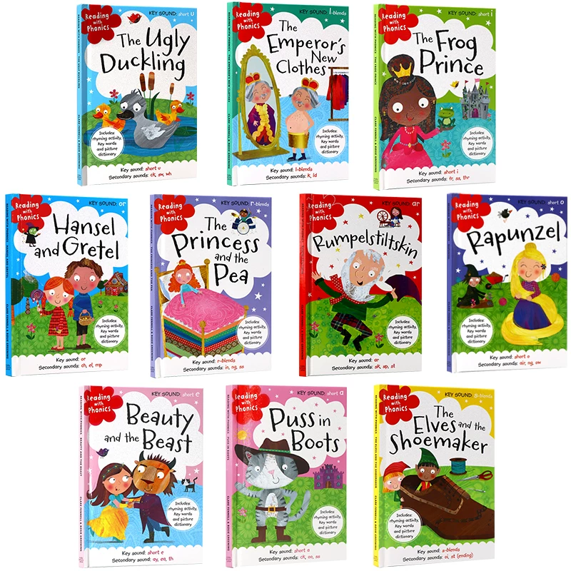 Natural spelling fairy tale language reading with Phonics