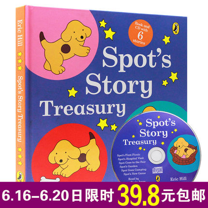 spot 英文原版绘本 Spot's Story Treasury 小波 