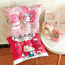 Cute cartoon big ear dog sofa cushion cushion Yugui dog bedroom chair cushion fabric stool cushion