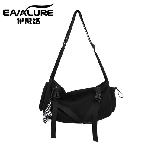 Tide, японская сумка на одно плечо, мужская универсальная вместительная и большая трендовая сумка через плечо, в японском стиле