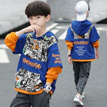 Lashabelle childrens clothes boy autumn clothing clothing 2021 new spring fall CUHK boy boy casual Lianhood
