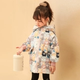 Демисезонный пуховик, детская куртка для мальчиков, коллекция 2023, 6 лет