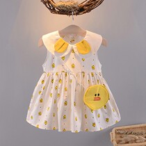 Balabala New 2021 new baby girl summer dress little girl cotton summer dress