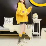 Tide, милая толстовка с капюшоном, демисезонная утепленная куртка, в корейском стиле, коллекция 2021