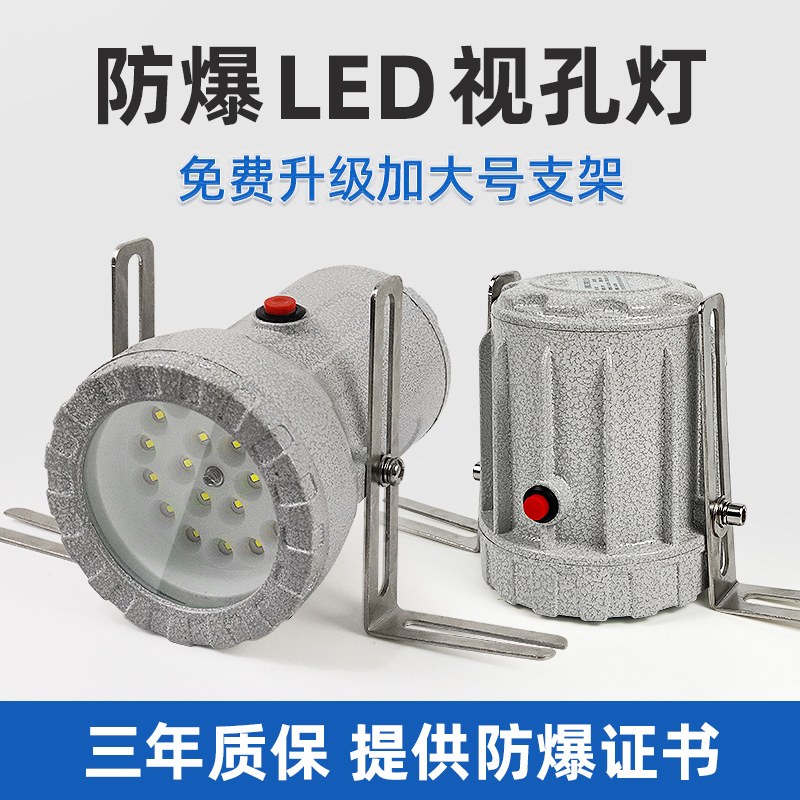 Led Explosion-Proof Sight Hole Light Bsd Reactor Sight Glass Light Closed Container Searchlight Explosion-Proof Lighting Internal Sight Light Spotlight