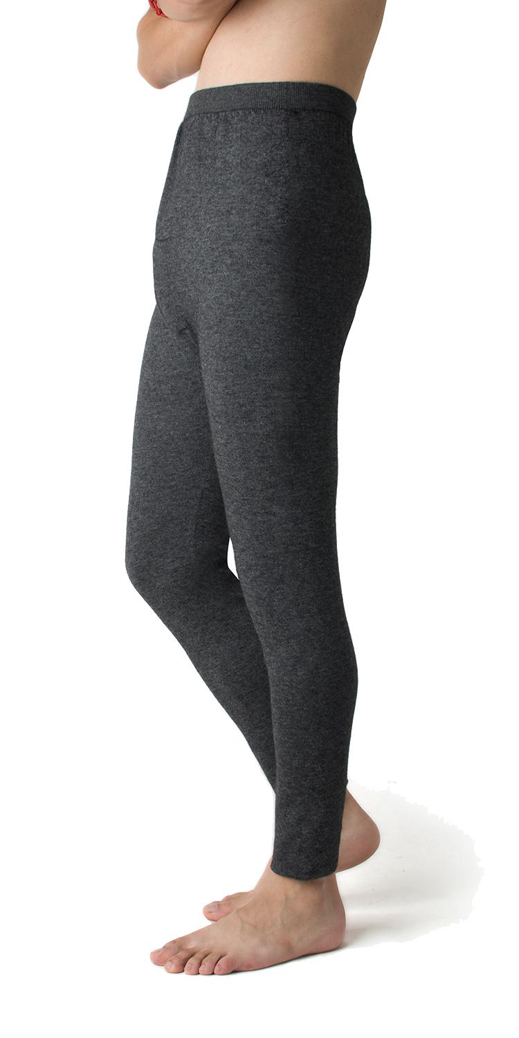 Pantalon collant jeunesse simple en cachemire - Ref 754365 Image 19