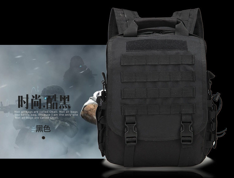 Overseas Exploits Powerful Waterproof Backpack Outdoor Double Shoulder Backpack 14 Inch Camouflate Tactical Computer Backpack Army Meme Bag 