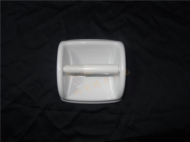 Wall installation embedded toilet sanitary carton ceramic hidden cosmetic room tissue box holder concealed sanitary carton