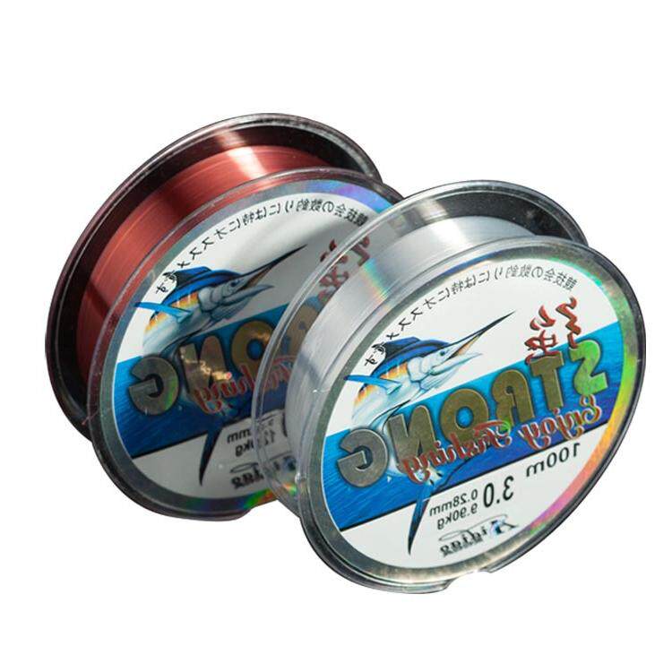 Fishing line of 100 meters high tensile nylon