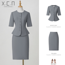 Xiangchunniao high-end professional suit suit skirt womens spring and summer temperament commuting interview work formal small suit