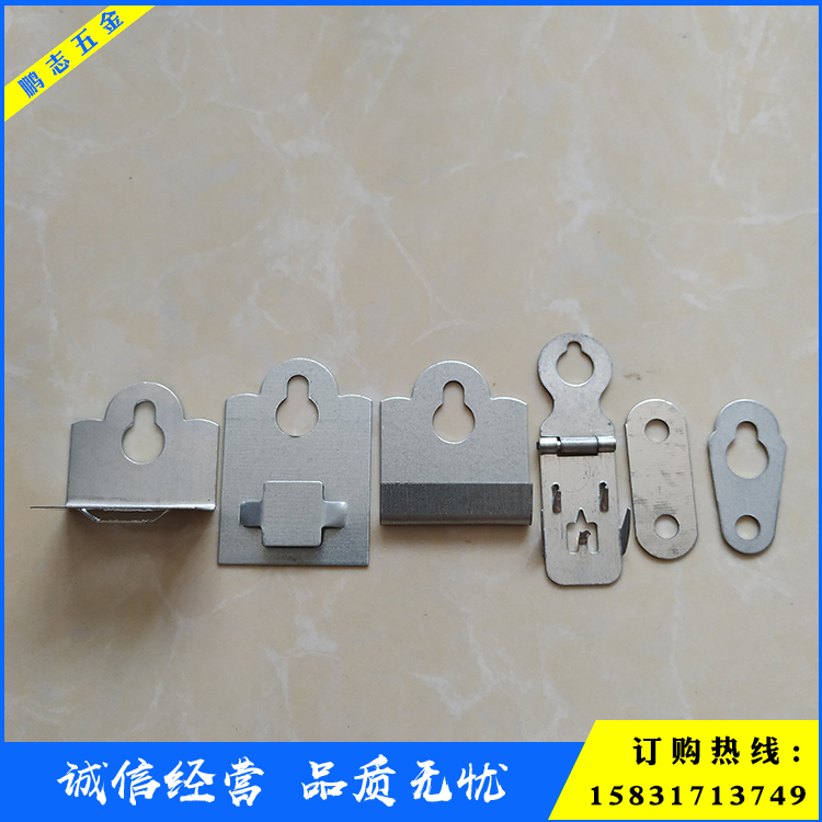 kT exhibition board indoor hanging plate stainless steel barbed hook character painting framed picture frame billboard exhibition plate anti-rust pendant