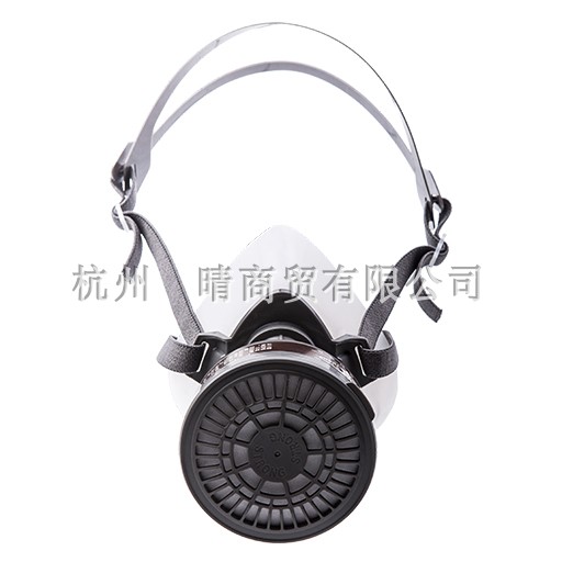 思创ST-1080D硅胶防毒半面具 头戴式半面罩 防尘毒油漆有机气体等