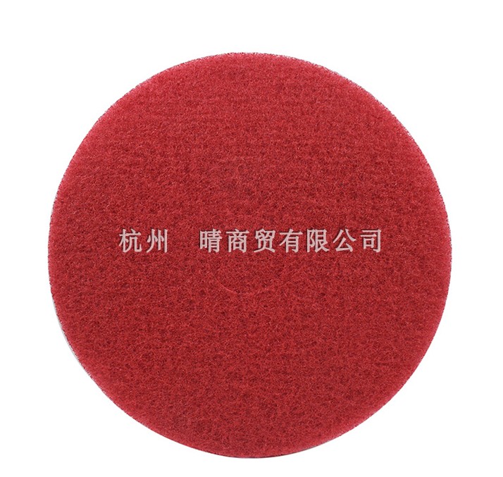正品3M17寸红色百洁垫 抛光垫 洗地机百洁垫清洁片 打磨垫5100