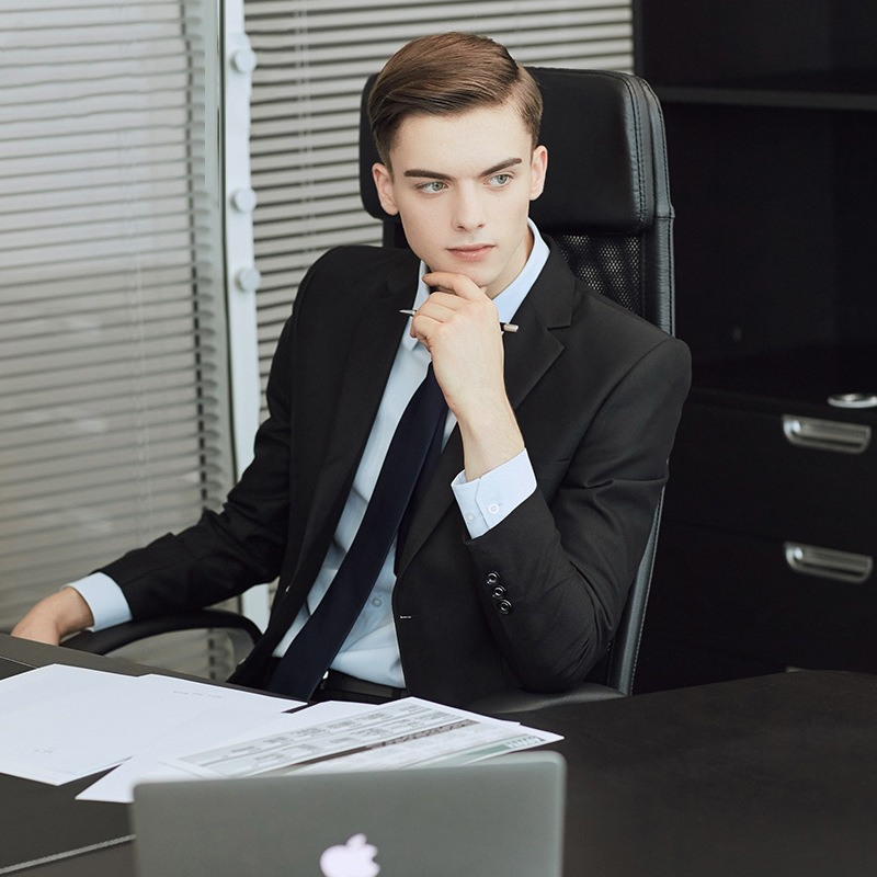 Quần áo chuyên nghiệp nam phù hợp với quần yếm phù hợp với quần áo phù hợp với nam giới áo comple