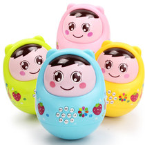 Baby tumbler early education machine toys Children Baby mobile phone phone custom music fun smart story giveaways