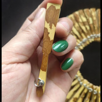 2 5 Inch Mini Blank Fan Jade Bamboo Xiangfei Princess Plum spotted bamboo fan bone Wen playing with small folding fan ring buckle intopic portable