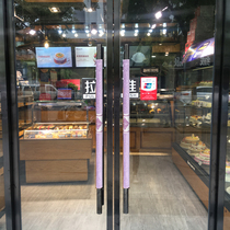 2021 new door handle gloves door handle protective cover warm cover push-pull glass door handle gloves flannel a pair of prices