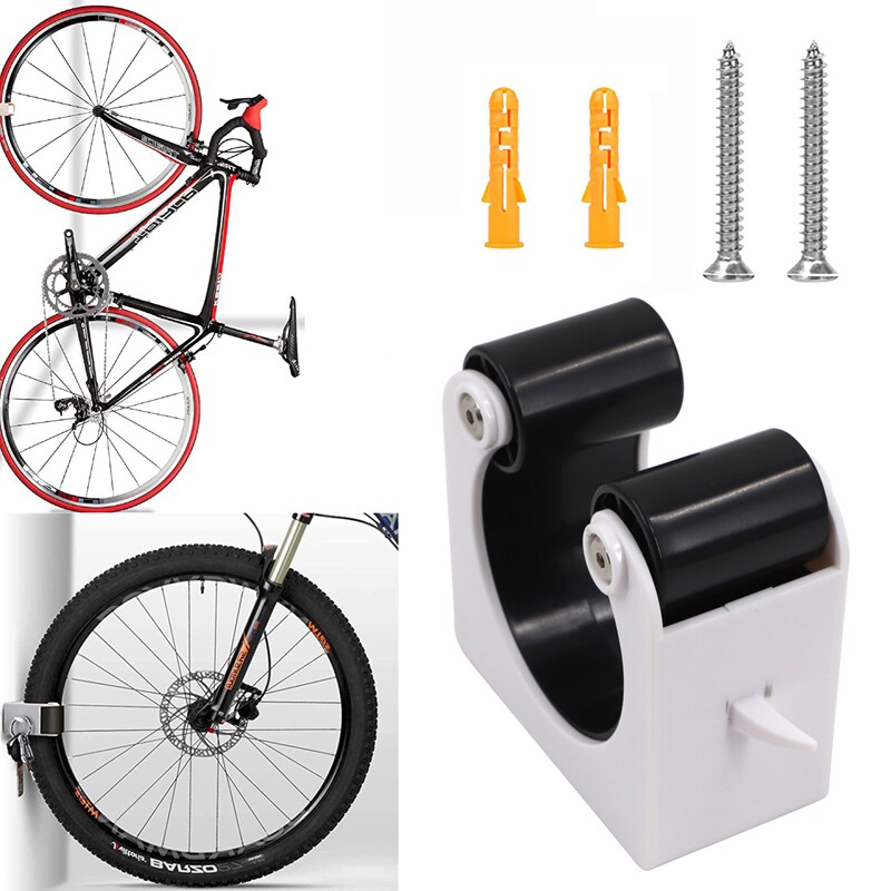 Mountaineering bicycle parking buckle Simple household wall hanger dead flying bicycle display parking rack fixed lock