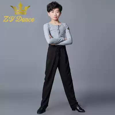 ZY DANCE new Latin DANCE uniforms men's uniforms