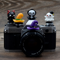 Halloween Creative Cartoon Hot Shoe Cover Mirrorless Camera Flash Mount Protective Cover SLR Camera Dustproof Mount