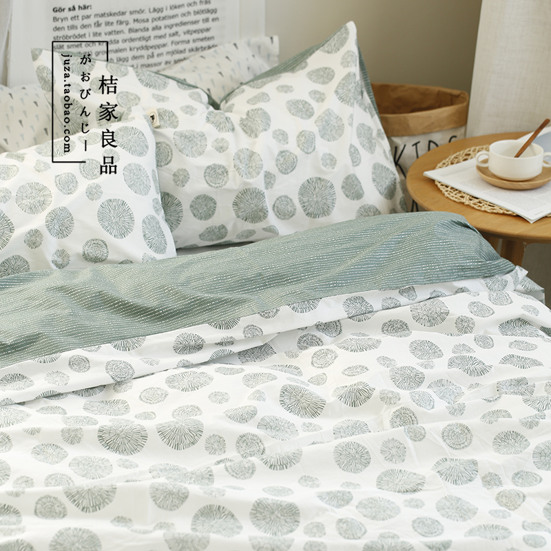 Vải cotton phong cách Nhật Bản và tay cầm hoa gió Trang chủ chăn bông màn giường rèm vải cotton thủ công - Vải vải tự làm vải thô hàn