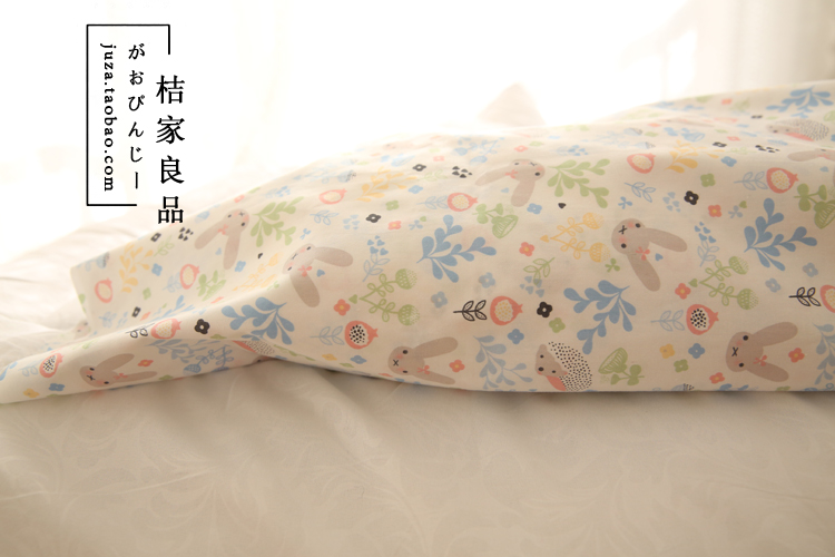 Bông vải bông vải thỏ nhỏ hoa giường quần áo cartoon handmade vải Tự làm bông - Vải vải tự làm vải hoa văn cổ điển