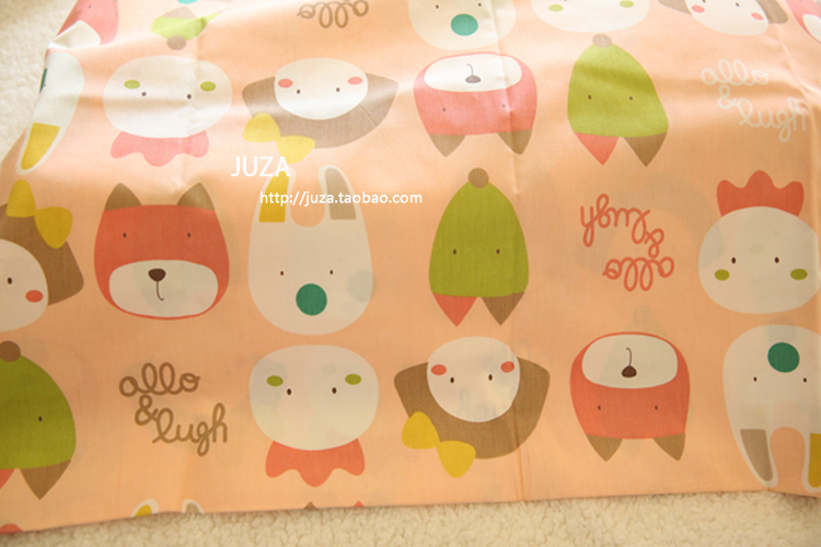 Cotton Bắc Âu vải gió bé gái bé túi bé bộ đồ giường quần áo handmade vải cotton vải họa tiết đẹp