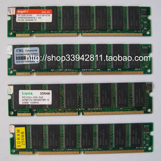 256M SD 168 line desktop computer memory 256M tested well shipped