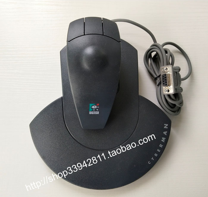 Rotech LOGITECH CyberMan gives back to the mouserat com serial port 1994 Test OK