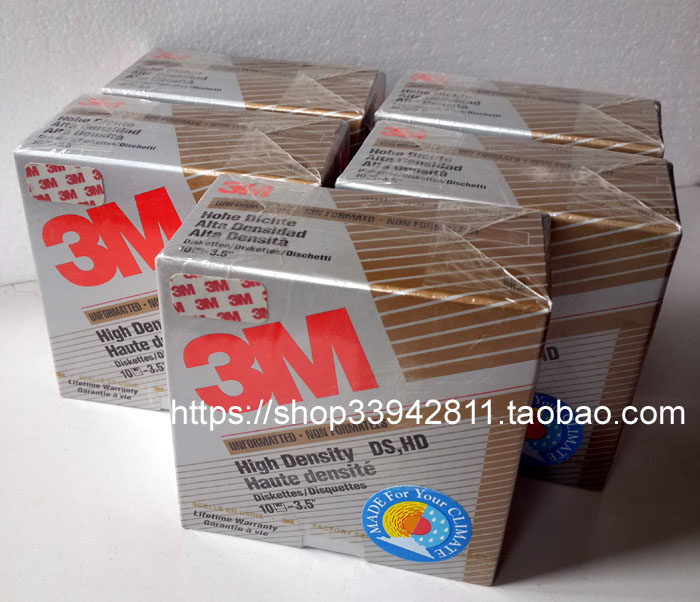 3M 1 44MB floppy disk 3 5 inch 1 44M DS HD new us to ensure easy use