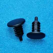 Environmentally friendly black nylon barbed rubber nail GA-C4299-01 tree-shaped rivet blind hole nail hole 3~3 5MM