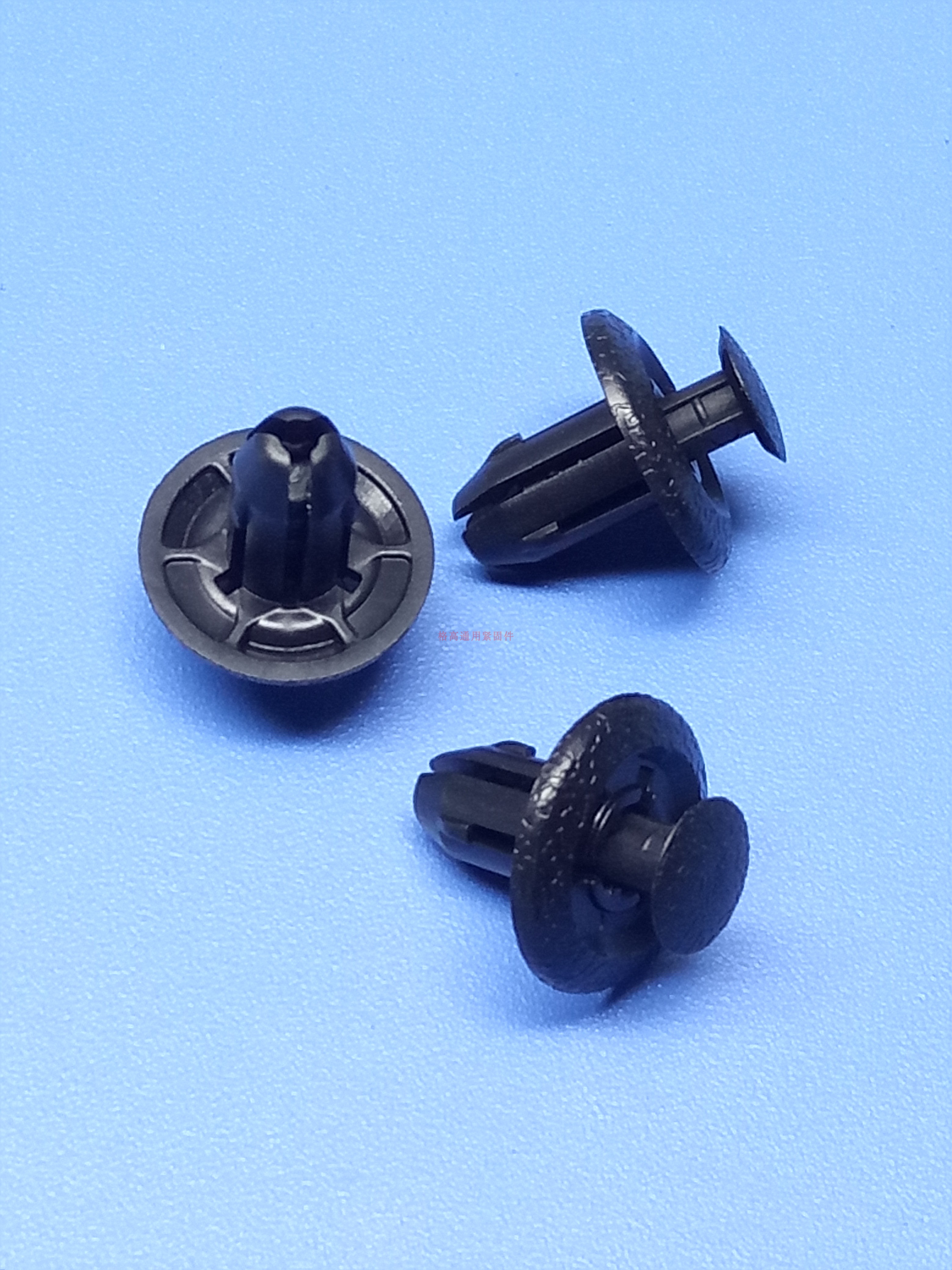 Environmentally friendly black push-in type rivet GTR6755 car plastic puffy expansion buckle mounting hole 6 plate thickness 4 1-5M