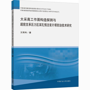 大采高工作面构造探测与超前支承压力区深孔预注浆片帮防治技术研究：王雨利 著 大中专理科化工 大中专 中国矿业大学出版社