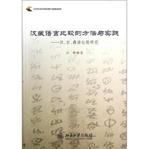 汉藏语言比较的方法与实践 ：汪锋 著作 语言－少数民族语言 文教 北京大学出版社 畅销书籍排行 新华正版