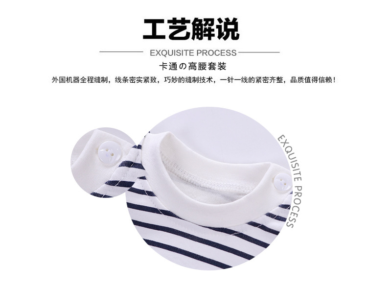 Bộ đồ lót trẻ em mùa thu cotton dài tay 1-3 tuổi bé trai sơ sinh 4 bé gái quần áo ấm áo trẻ em