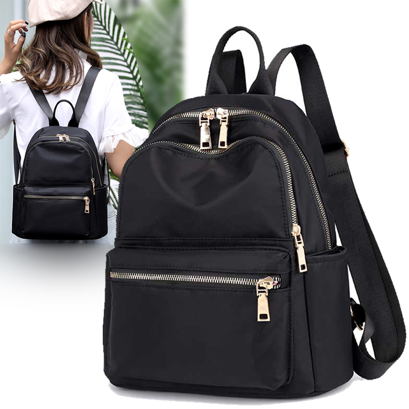 Backpack women 2021 new fashion travel Oxford cloth small backpack ladies versatile fashion canvas small bag school bag bag