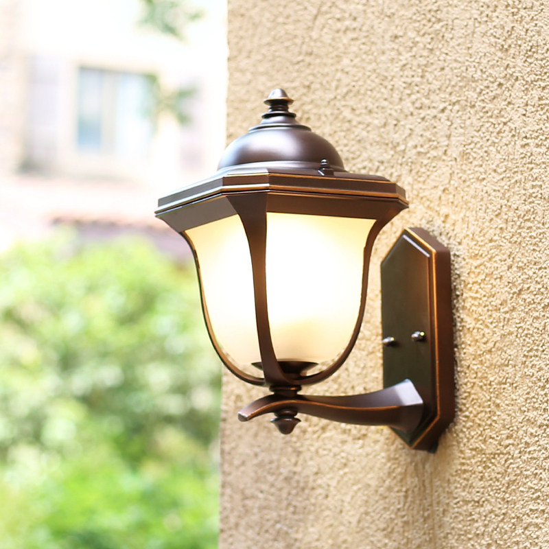Outdoor Eurostyle Wall Lamp Outdoor Lamp Aisle Hallway Veranda balcony LED Courtyard Gate Lamp lighting waterproof wall lamp