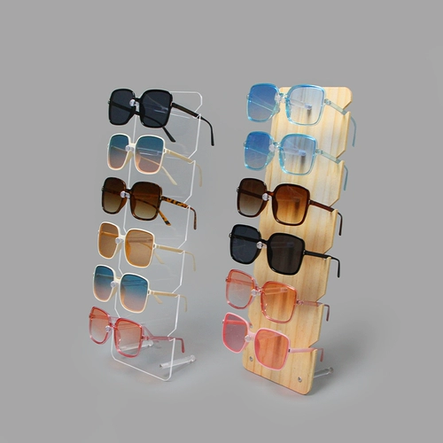 Стенд, акриловые солнцезащитные очки, система хранения