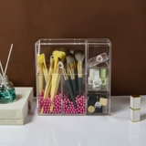 Щетка, ящик для хранения, пылезащитный контейнер, акриловая коробка, косметическая система хранения, новая коллекция, легкий роскошный стиль