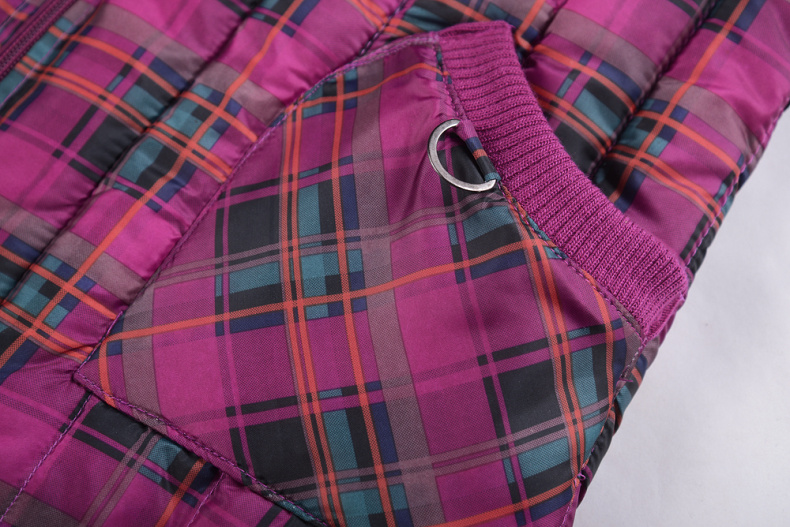 Áo vest nữ trung niên mới thu đông và vest cotton và phân bón XL cho mẹ tải áo cotton ấm đồ vest nữ