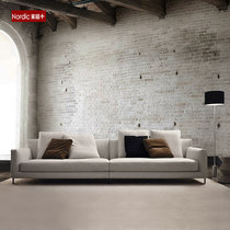 Light luxury sofa designer corner sofa latex sofa Nordic minimal living room small family sofa