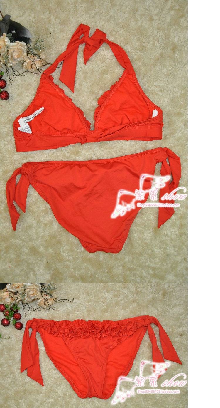 k ... c ... bikini phù hợp với áo tắm - cốc / quần bó màu tam giác rắn (nhiều màu thành) - Bikinis áo tắm một mảnh