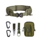 Тактический утягивающий пояс на талию, зеленый комплект