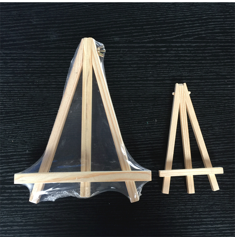 Thông nhỏ giá vẽ nhỏ màn hình đứng chân máy pha khung bưu thiếp đứng đá bức tranh gỗ - Kính kính mắt bích ngọc