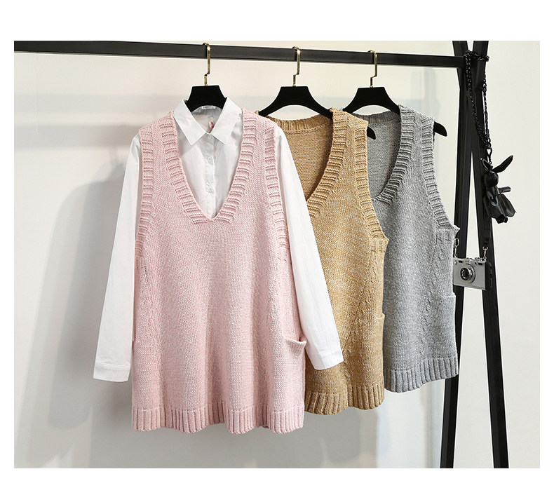 Débardeur hiver femme FIDJIEN en Acrylique - Ref 3178268 Image 16