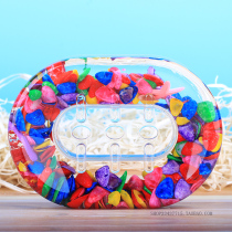 Natural color shell transparent Acrylic soap box Creative toilet Bathroom storage soap rack souvenir
