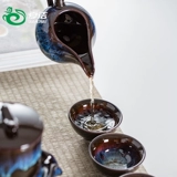Jianzhan Автоматический ленивый чайный набор для запуска небольшого набора гостей офиса кунг -кунг -чая, когда домашний пузырь