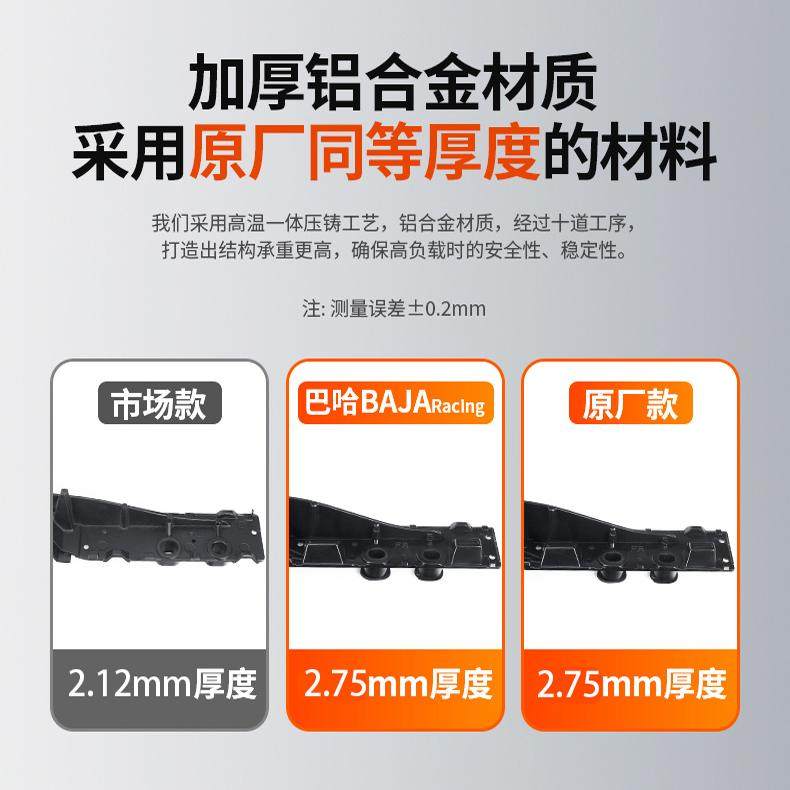 Suitable for 24/25 New Prado Original Model Luggage Rack, Lc250 Roof Rack, Tail Wing Modification Parts and Accessories