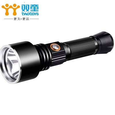 Double scout ST-3116 intense light flashlight Home Outdoor LED rechargeable Far-shot tour Anti-light 10W