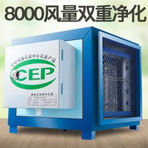 Special 8000 AIR VOLUME KITCHEN OIL SMOKE PURIFIER HOTEL COMMERCIAL SMALL CATERING BARBECUE ELECTROSTATIC TYPE OIL SMOKE SEPARATION